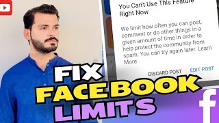 Fix Facebook Error  We Limit How Often You Can Post or Comment Problem Solved  Fb groups 2024 tips [upl. by Eyla]