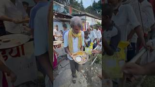 Evening Seva  85 People  Food For Homeless  Food Bank  Spreading Smiles shorts india [upl. by Ilellan]