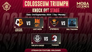 🔴LIVE I CT Titanomachia Knockout Stage I Day  7  Moba Legends [upl. by Orr]