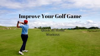 Golf Workout To Prevent Injury And Improve Your Game [upl. by Richards578]