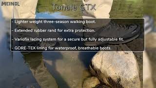 Meindl  Tonale GTX Quick Guide [upl. by Eirahcaz]