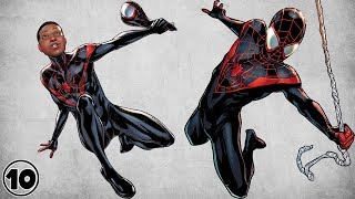 Top 10 Miles Morales Surprising Facts  SpiderMan [upl. by Ylas733]