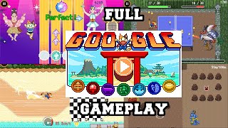 Google Doodle Champion Island Games Begin  FULL GAMEPLAY [upl. by Lamond873]