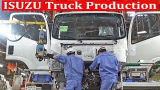 ISUZU Truck Production  Japan Factory [upl. by Assirac678]