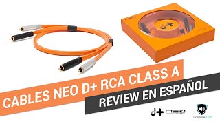 Review en español Cables Neo D RCA Class A  TecnologiaDJcom [upl. by Danforth231]