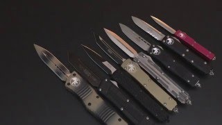 11 Microtech Out The Front Automatics My Microtech Collection [upl. by Nnanaej]