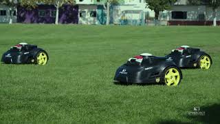 The NEXMOW Wirefree Robot Lawn Mower for Professional Landscapers [upl. by Ahsuat]