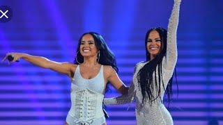 Becky G Natti Natasha Live  Sin Pijama Premios Juventud 2019 Gala en Directo HD [upl. by Novehc]