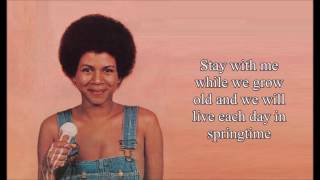 Minnie Riperton  Lovin You Lyrics [upl. by Emie]