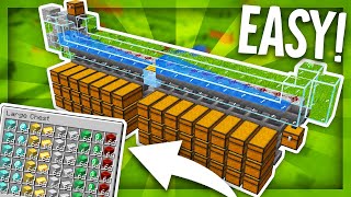 Minecraft Item Sorting System Easy amp Expandable Tutorial 116 [upl. by Alleunamme]