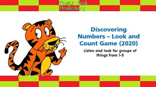 Krazy Krok Productions  Discovering Numbers  Look and Count Game 2020 [upl. by Ennadroj393]