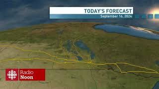 Manitoba and Winnipeg weather update for September 16th 2024 [upl. by Reinald]