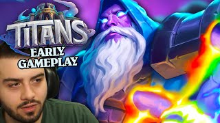 Hearthstone TITANS Early Access Gameplay [upl. by Nicole]