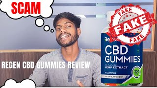 Exposed Regen CBD Gummies Review  Shark Tank CBD Gummies Scam Appeared Again [upl. by Jankey]