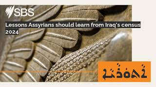 Lessons Assyrians should learn from Iraqs census 2024  SBS Assyrian [upl. by Tiersten264]