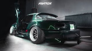 Painting V8 Miata and Drift day prep with the boys  NIGHTRIDE [upl. by Meilen]