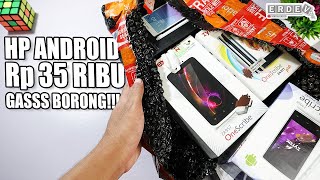 BELI BANYAK HP ANDROID YANG HARGANYA CUMA Rp35 RIBU  Unboxing Smartphone Murah Cuci Gudang Zyrex [upl. by Aytac]