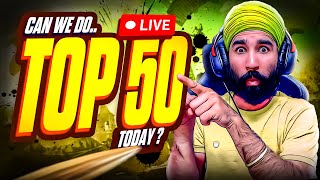 TOP 50  100  BGMI LIVE  PUBG LIVE [upl. by Eglanteen123]