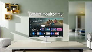 Smart Monitor M50D Official Introduction  Samsung [upl. by Nyahs]