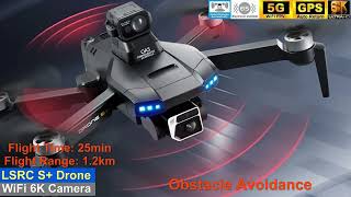 LSRC S Obstacle Avoidance 4KVideo Brushless Drone – Just Released [upl. by Tteltrab288]