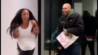 Shaqs Wife Goes Crazy After Meeting Chris Brown For The First Time [upl. by Pettiford]