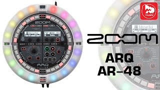 Драммашина ZOOM ARQ AR48 секвенсор синтезатор лупер MIDIконтроллер [upl. by Grail576]