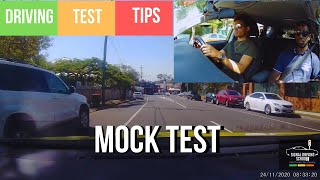 Learner Driver Takes a Mock Driving Test  Mock Test 1 [upl. by Abbotson]