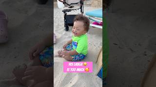 His laugh is so loud now 🥰 baby cutebaby laugh cute [upl. by Sontag251]