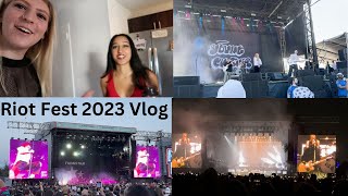 RIOT FEST 2023 VLOG [upl. by Sammer819]