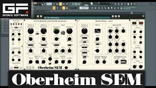 Gforce Oberheim SEM VST  New Release [upl. by Nuahsyar]