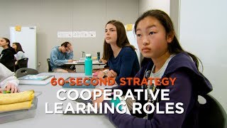 60 SecondStrategy Cooperative Learning Roles [upl. by Katherina]