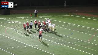 Harriton vs Lower Moreland  Varsity Football 10282022 [upl. by Rafaelia]