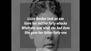 The Lizzie Borden Poem [upl. by Ilrebmyk]