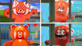 AWOOGA Turning Red Movie All Designs Compilation [upl. by Adnak670]