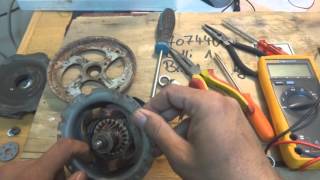 Motor winding Universal motor repair part 1 [upl. by Imhsar942]