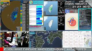 02152025 2126  805 km NNE of Taitung County Hall  Depth 348 km  M 40 [upl. by Linson]