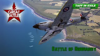 IL2 Great Battles  Battle of Normandy  DDay Beachhead patrol [upl. by Golliner684]