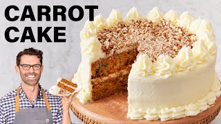 BEST Carrot Cake Recipe [upl. by Adnolrehs]