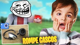 ROMPE CASCOS POR TROLLEO  TROLLEOS EN MINECRAFT 194 [upl. by Delmor]