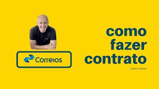 COMO FAZER CONTRATO COM CORREIOS LOJA VIRTUAL ECOMMERCE 2021 [upl. by Atinav590]