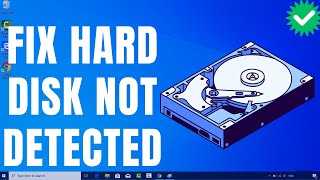 Fix Hard Disk Not DetectedRecognized on Windows 10 [upl. by Fernande]