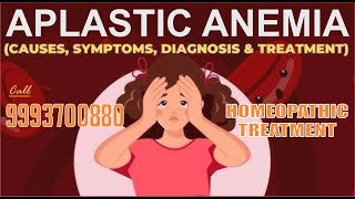 Aplastic Anaemia Weakness Homeopathy Treatment Advanced Homeo Health Centerdrakdwivedi indore [upl. by Aura992]