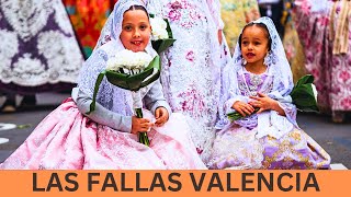 LAS FALLAS VALENCIA 2024  The XARANGA BORINOTS MUSIC BAND Scene 2 4K 60fps 🇪🇸 [upl. by Ikkir94]