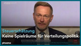 167 Steuerschätzung Ergebnisse mit Bundesfinanzminister Lindner und Staatssekretär Reuter  2410 [upl. by Debora]