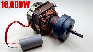 Make Free Energy with 240 Volt Generators 16000W Using Magnet activity [upl. by Haven]