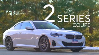 2022 BMW 2 Series Coupe  Talking Cars with Consumer Reports 352 [upl. by Berkman]