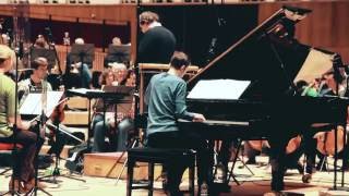 Alexandre Tharaud Records Rachmaninov Piano Concerto No2 [upl. by Airalednac500]