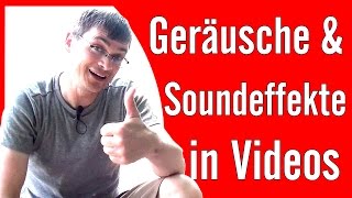 Soundeffekte kostenlos downloaden und wie du Soundeffekte für Videos verwendest [upl. by Waiter]