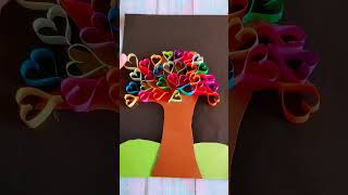 DIY Craft Paper Tree  Easy Paper Craft Tutorial for Beginners 🌳🎨 [upl. by Bainbridge]