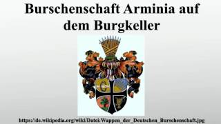 Burschenschaft Arminia auf dem Burgkeller [upl. by Ateval]